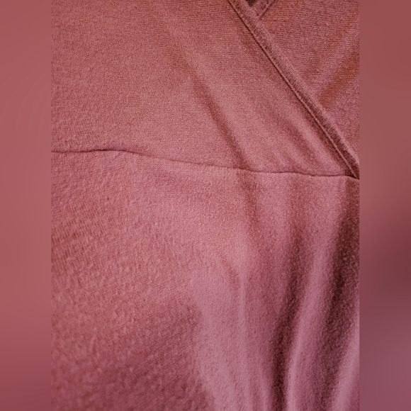 Forever 21 pink sweater wrap dress small - Picture 3 of 4